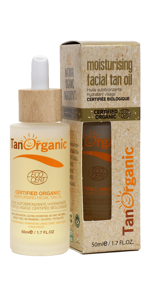 TanOrganic Moist Facial Tanning Oil