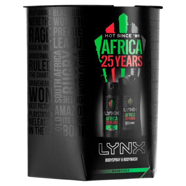 Lynx Africa 25 Years Duo & Manwasher